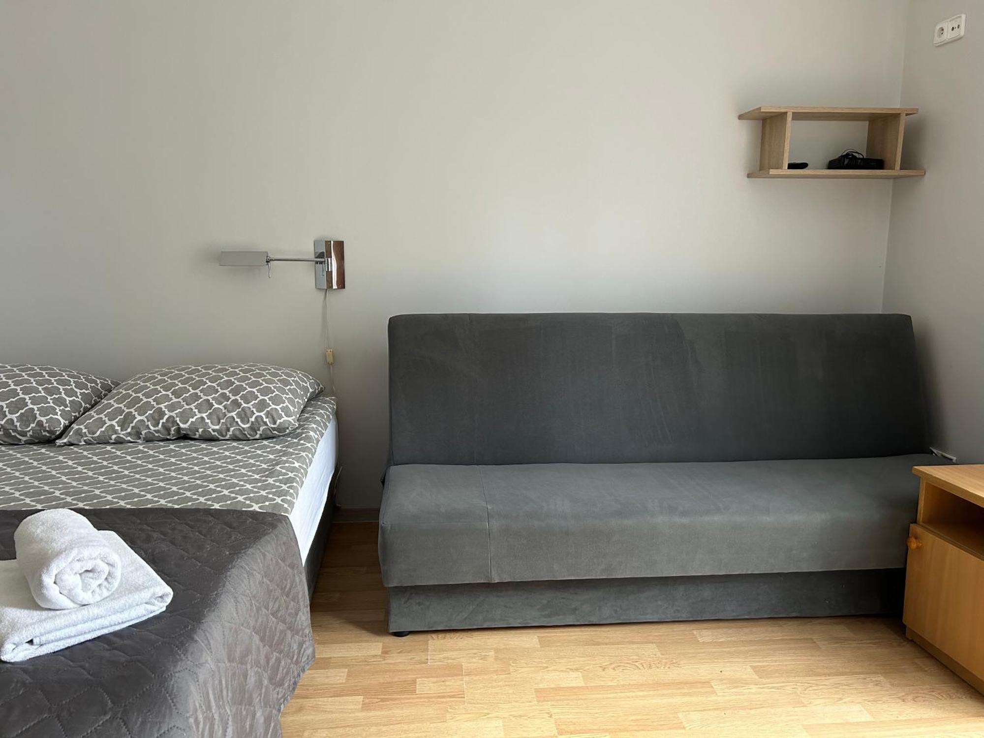 Dw Roza Wiatrow Appartement Dębki Buitenkant foto